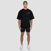 GymBeam Majica s kratkimi rokavi GymRat Black S