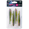 Fox Rage Slick Shad Ultra UV 11cm Stickleback x 4