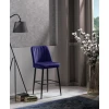 Hanah Home Set 4 barske stolice Vento Teget-Crni