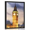 Plakat nočni londonski Big Ban - 30x45 no frame