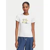 Guess Jeans Majica W6YI62 K6415 Bela Regular Fit