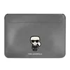 Karl Lagerfeld Saffiano Ikonik Sleeve - torba za prenosnik 13/14 (srebrna)