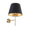 Zidna lampa ELENA 1xE27/20W/230V crna