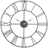 Ambia Home STENSKA URA črna 60 cm