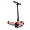 SCOOT & RIDE Trotinet za devojčice Highwaykick 3 Peach LED, Koralni