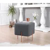 Atelier del Sofa Tabure 40x42x40cm, Tamnosivo