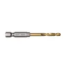 Milwaukee Udarne burgije za metal TIN HEX 2/1 HSS-G TiN 4x71 mm 2/1