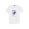 Polo Ralph Lauren Majica svetlo modra/temno modra/karamel/bela