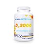 Vitamin D, 2000 IU, 200 mehkih kapsul