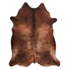 eoshop Preproga iz umetne goveje kože, krava G5067-3 rjavo usnje (Luszczow preproge - Velikost: 100x150 cm)