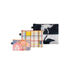 LOQI set 3 žepkov z zadrgo Zip Pockets Klint, Mondrian, Recycled