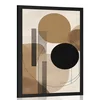Plakat abstraktne oblike No6 - 20x30 black