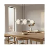 Luster na sajli MODEL 6xG9/8W/230V bela