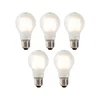 Set 5 LED žarnic z žarilno nitko E27 matirano steklo A60 2W 180lm 2700K
