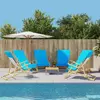 Ručnici za plažu 6 kom tirkizni 60 x 135 cm od tkanine 400 GSM