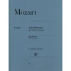 MOZART: ACHT MENUETTE KV 315 NOTE