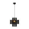 Markslöjd 108766 - Luster na sajli SOGA 1xE27/40W/230V crna