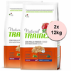 Trainer Natural Adult Medium, piščanec in riž, 2x12 kg
