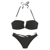 FRENCH CONNECTION Bikini črna/bela