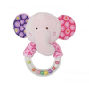 Lorelli plišana zvečka ring - slonce (roze) ( 10191360005 )