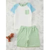 Trendyol Komplet svetlo modra/pastelno zelena/bela