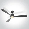 VANJSKI STROPNI VENTILATOR CRNI ABS 32W LED 22W CCTV IP54 230V