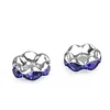 Okrogli kamen O8 mm - safir (100 kosov)