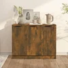 Komoda boja dimljenog hrasta 90,5x30x70 cm konstruirano drvo