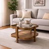 Hanah Home klub sto Alaska 90, 90 cm, orah