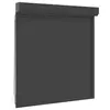 Roletna Antracit 140 x 150 cm Aluminij i poliuretan