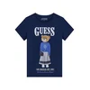 Guess Majica J6RI10 K6YW4 Mornarsko modra Regular Fit