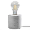 Sollux SL.0680 - Stona lampa SALGADO 1xE27/60W/230V beton