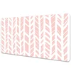 Decormat Podloga za pisalno mizo Herringbone 90x45 cm