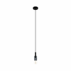 EGLO viseća lampa LOBATIA E27 crna teraco 99531