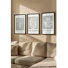 Uokvirena slika Wallity Artvmodel24, 33x48 cm, 3 dijela