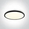 PLAFONJERA LED 60W/5300lm/4000K CRNA