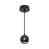 Osram - Luster na sajli SPOT SPHERAL 1xGU10/6W/230V crna