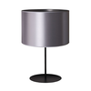 Duolla - Stona lampa CANNES 1xE14/15W/230V prečnik 20 cm srebrna/crna