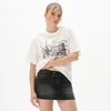 Cropp - Bela majica s printom - white