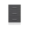 Hanah Home kuhinjski element Minar 7988, 50 cm, beli / antracit