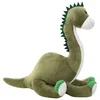 Den Plišasta igrača dinozaver brontozaver zelen