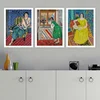 Wallity Set uramljenih slika 3BC_UN895327, 3 Dela