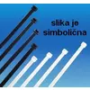 Plastični vezni trak 2,5x100mm 100 kom. črna
