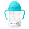 b.box Steklenička s slamico, 240 ml, modra