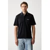 Armani Exchange polo majica moška bombažna