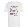 ADIDAS PERFORMANCE Funkcionalna majica AFC OG2 mornarska / rumena / rdeča / bela