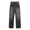 Bershka Kavbojke črn denim