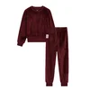 WE Fashion Pižama burgund
