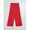 Sinsay - Wide leg pantalone sa mešavinom viskoze - crvena