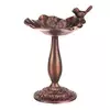 Autronic Napajalnik/krmilnik Bird feeder - metal stand, with bird, copper-antique color (UM0954 COP-ANT)